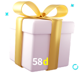 Receba seus bônus de boas-vindas no 58d